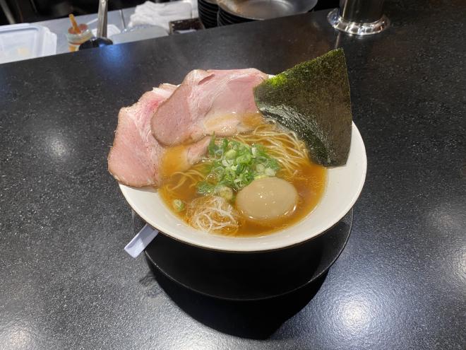 麵屋長樂的醬油清湯拉麵